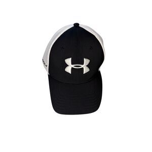 Under Armour Golf fitted black and white hat - L/XL